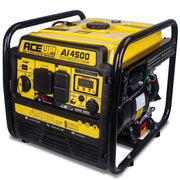 Aceup Energy 4500 Watt Inverter Generator, 223cc 4-Stroke OHV Engine, 3600 Running Watts, 10 Hour Runtime, Pull Cord Start, Yellow