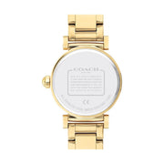 Coach 14503578 Ladies Madison Gold Band White Dial Perry Watch
