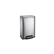 Tramontina 990004002 13 Gal Step Trash Can, Stainless Steel