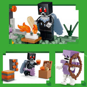 LEGO Minecraft The Pale Garden Building Toy with 243 Pieces, Mothman, Creeper, Skeleton Minifigures, Ages 7+, 21586