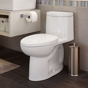 American Standard Cadet Loft One-Piece Elongated Comfort-Height Toilet, White, 1.28 GPF, Floor Mount, 2535128.020
