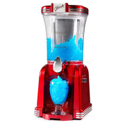 Nostalgia NSM32RRD1 Frozen Drink Maker and Margarita Machine for Home 32-Ounce Slushy Maker with Stainless Steel Flow Spout