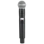 Shure ULXD2/SM58 Handheld Wireless Transmitter with SM58 Cardioid Microphone Capsule, V50 Band 174-216 MHz, Aluminum Body