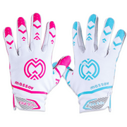 Massov ERA 9.0 Football Receiver Gloves, ProTac Silicone Palm, Breathable MassovMesh Back, Pop-Art Design, XL, AFG-ERA001MXL
