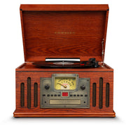 Crosley CR704B-PA Musician 3-Speed Turntable with Radio, CD/Cassette Player, Aux-in and Bluetooth