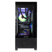 Skytech Gaming Azure 3 Plus Desktop PC, AMD Ryzen 7 9800X3D, AMD Radeon RX 9070 XT 16GB, 32GB DDR5 RAM, 1TB Gen4 NVMe SSD, 360mm ARGB Liquid Cooling, Black Tempered Glass