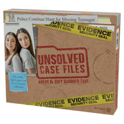Crown & Andrews Unsolved Case Files Avery and Zoey Gardner Crime Solving Party Game Ages 14 and Up 108812