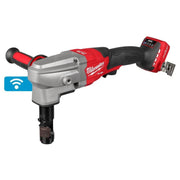Milwaukee M18 FUEL 10-Gauge Cordless Power Nibbler with POWERSTATE Brushless Motor, Variable Speed, LED Light, Red/Black, 3476-20