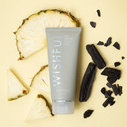 Wishful Yo Detox Charcoal Face Body Enzyme Scrub, Paraben Free, Cruelty Free, 3.38 oz
