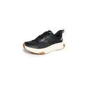 Hoka Transport 2 Women's Outdoor Athletic Shoes, Black/Alabaster, Lace-Up, Size 7.5, 1171850/1174777-BKLB