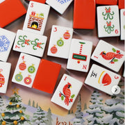 160 Pieces Christmas American Mahjong Set, Christmas