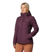 Columbia Joy Peak II Hooded Athletic Insulated Jacket with Omni-Heat Infinity, Thermarator Insulation, Omni-Shield Repellency, Moonvista, 1X Plus
