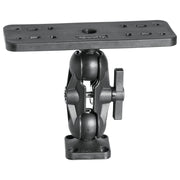 Scotty Ball Mount with Fish Finder and Universal Mounting Plate