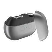 RGX Smart Electric Nail Clipper with LED Light, USB Rechargeable - Portable Gray