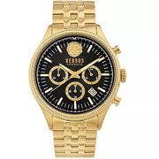 Versus Versace VSP971021 Colonne Chronograph Stainless Steel Bracelet Mens Watch, 44mm - Gold Tone