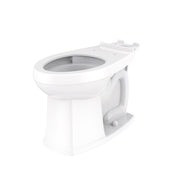 Gerber Avalanche ADA Compliant Elongated Toilet Bowl, 1.28 Gal Flush, White, Vitreous China, GAV31828