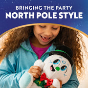 The Lumistella Company Razzle The Snowman Plush Toy and Storybook Set, 20th Anniversary Edition, Red and White, 10 in AVSNOWMAN