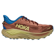 Hoka Challenger 8 Men's Running Shoes, Maple/Cardamom, Synthetic Mesh Upper, EVA Midsole, Multi-Directional Lugs, 11.5 D