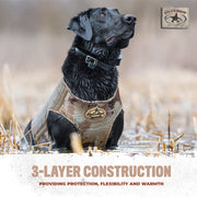 Rig'Em Right Bloodline Elite Dog Vest - Optifade Marsh - L