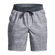 Under Armour Shorebreak 2-in-1 Men's Athletic Swim Shorts, Mod Gray Fade Heather, 3XL, 1370030-011