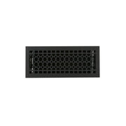 Signature Hardware 301635 Cast Iron Floor Register w/Louvers, 4x12