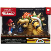 SUPER MARIO 64512 Nintendo Bowser Vs Mario Diorama Figure 3 Pack