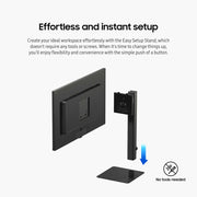 Samsung ViewFinity S8 32-Inch 4K UHD HDR10 Computer Monitor with Ergonomic Adjustable Stand, USB Hub, HDMI, DisplayPort, Black, LS32D806EANXGO