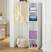 Mainstays MS5336278612064 5 Cube Vertical Storage Organizer, White