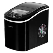 Frigidaire 26 lb Compact Freestanding Ice Maker, Black Stainless Steel, 2.3 Qt Water Reservoir, Electronic LED Controls, EFIC101-BLACK-COM