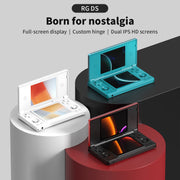Anbernic RG DS Handheld Game Console, Dual-Screen, Android 14, 40000mAh Battery, Turquoise