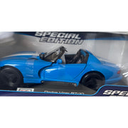 Maisto 1997 Dodge Viper RT/10 Blue 1/24 Diecast Model Car