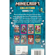 Random House Minecraft Library Collection Children's Book Set, Softcover, Books 1-8, Ages 6-10 (Paperback)
