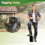 FENHRTVM 42in Comfortable D-Handle Garden Spade Made by Blake Steel