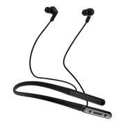 onn. 100130689 Wireless Neckband Earphones, Black