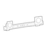 Ergotron LX Pro Dual Direct Bow VESA Display Conversion Kit, White, Tabletop Mount for Two 27-Inch Monitors, 98-737-290