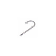Oatey DWV J-Hook Pipe Holder, White ABS, Fits 4 In Schedule 30 & 40 Pipes, 7.5 In Length, 4-Pack, 33763