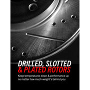 Power Stop JBR1352/1353XPR Drilled and Slotted Rotor