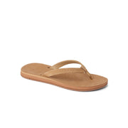 Reef Ojai Classic Slim Women's Sandal, Starfish, Leather Upper and Lining, Rubber Sole, Size 8, CJ8309