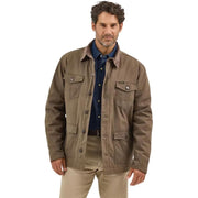 Wrangler Western Lined Barn Coat for Men Morel 2XL