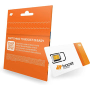 Boost Mobile Preloaded SIM Card (15GB) - 1 Month