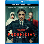 Universal Pictures Home Entertainment The Phoenician Scheme Blu-ray, Action Adventure Comedy Drama, PG-13, Includes Digital Copy, 101 Minutes