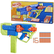 Nerf F8625221 N Series Sprinter Blaster and Darts, Ages 8 and Up