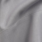 Hotel Style HS8428029490-11 4-Piece Gray Lyocell & Linen Blend Percale Bed Sheet Set, Full