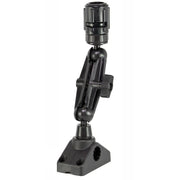 Scotty 152 Ball Mounting System with Gear-Head Adapter, Post and Combination Side/Deck Mount, Black, 10.75 in