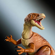 Mattel Jurassic World Hammond Collection Ornitholestes Dinosaur Figure, Deluxe Design, 18 Articulations, Swappable Claws, 9.2-Inch