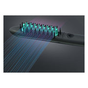 DAFNI BC001DF Muse Hair Styling and Straightening Brush, Black & Green