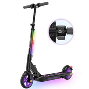 Hovermax H06C Foldable 150W Motor Max Speed 9.3 MPH Electric Scooter, Black & Purple