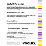 Pool Rx PoolRx+ Mineral Algaecide Unit, Copper Zinc Silver Formula, Yellow White, Treats 100-400 Gallons, 6-Month Spa Algae Control, 331057