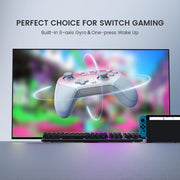 GameSir Super Nova Wireless Gaming Controller, Hall Effect Sticks and Triggers, 1000Hz Polling Rate, RGB Lighting, Rubberized Grips, 1000mAh Battery