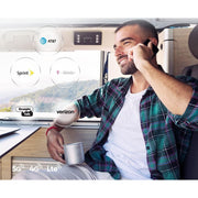 Atcall V5 Cell Phone Booster for RV Truck, Omni-Directional Antenna, 5G Compatible, Max Gain 50dB